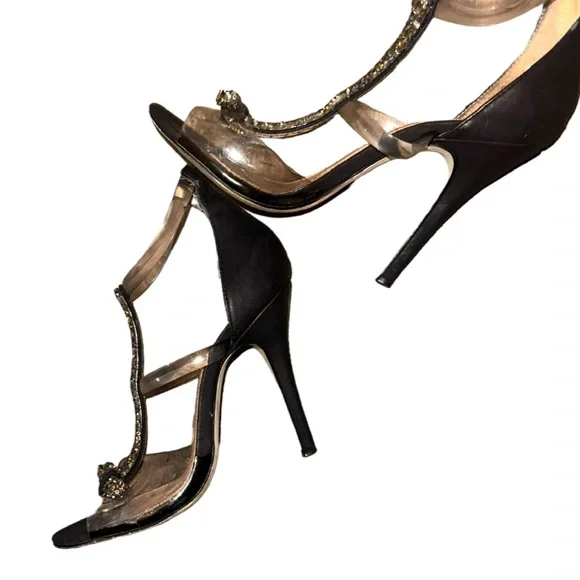 Chinese Laundry Black High Heel Sandals - Picture 7 of 8
